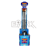 Machine d'arcade de boxe à monnayeur, le roi des jeux de boxe au marteau