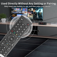 Télécommande IR ERF3J80H compatible avec les téléviseurs Hisense 4K UHD HD LED Android Smart TV Google TV 43A6G 50A6G 60A6G 65A6G 70A6G 50U6G