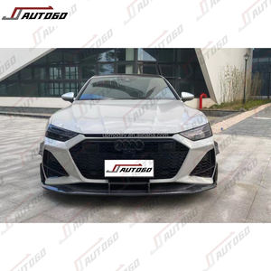 Kit carrosserie en plastique PP pour <span class=keywords><strong>Audi</strong></span> A7 C8 <span class=keywords><strong>40</strong></span> 45 55 <span class=keywords><strong>TFSI</strong></span> <span class=keywords><strong>Quattro</strong></span> 2019-2025, transformation en style RS7, pare-chocs inclus. - Product Image 4