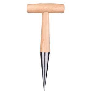 Semoir manuel avec manche en <span class=keywords><strong>bois</strong></span> pour semer des graines, repiquer des plantes, <span class=keywords><strong>outil</strong></span> de plantation manuel pour le <span class=keywords><strong>jardin</strong></span> - Product Image 3