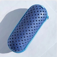 Boîte de rangement pour lunettes de natation d'extérieur, motif uni, 10 pouces+, étui léger et respirant pour lunettes, étui rigide creux étanche