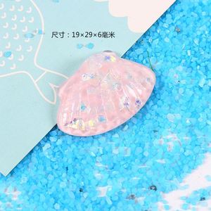 ของเล่นเพื่อการศึกษาสำหรับเด็กสีสันสดใสอุปกรณ์ตกแต่งเรซินสไลม์รูปดาวสีสันสดใส - Product Image 2