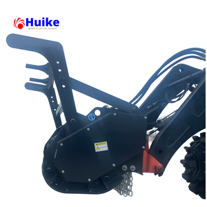 Chargeuse à roues Huike Skid Steer Loader avec nouveau design Mulcher forestier hydraulique axé sur les composants du moteur et du noyau de roulement - Product Image 6