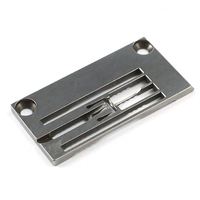 E2827P Plaque de gorge pour machine à coudre Siruba C007E-U322 C007J-W322 Interlock industriel (Flatlock) Plaque à aiguille 3x6.4mm