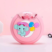 Bouteille d'eau portable créative en forme de beignet pour l'extérieur, bouteille d'eau mignonne pour l'école des enfants