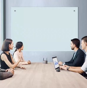 120cm * 240cm rắn Trắng Tempered Glass khô-xóa bảng từ văn bản cho bệnh viện bên ngoài khách sạn Hội thảo trang trí - Product Image 5