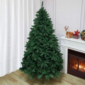 Arbre de Noël DB 7FT Classic 180cm pré-éclairé avec embouts de branche en PVC 1906 ignifuges artificiels respectueux de l'environnement - Product Image 3