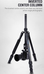 Chuyên Nghiệp Ngoài Trời Chụp Nhôm Hợp Kim Điện Thoại Di Động Máy Ảnh Tripod Đứng Với Mang Theo Túi Ảnh Tự Sướng Gậy - Product Image 2