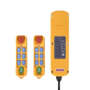 Telecomando della scatola di controllo dell'elevatore a pulsante wireless a XDL19-XCD-8 pulsanti per gru a torre