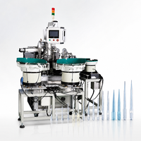 Machine de fabrication automatique de filtres pour embouts de pipettes, équipement de production d'embouts de pipettes médicales jetables, vente en gros d'usine