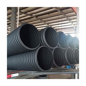 Vente d'usine Tuyau de drainage ondulé à double paroi en PEHD Diamètre 8 12 16 20 24 28 <span class=keywords><strong>32</strong></span> pouces Sn8 Sn4 - Product Image 5