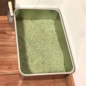 Bac à Litière <span class=keywords><strong>pour</strong></span> <span class=keywords><strong>Chat</strong></span> en Acier Inoxydable Modèle Géant <span class=keywords><strong>XXL</strong></span> 20L <span class=keywords><strong>Toilette</strong></span> Ouverte Approfondie avec Caractéristiques Anti-éclaboussures et Anti-Odeur Fournitures <span class=keywords><strong>pour</strong></span> <span class=keywords><strong>Chat</strong></span> - Product Image 5