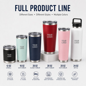 Custom Logo 20oz Vacuum Insulated Tumbler 304 Stainless Steel Travel Mug Reusable Coffee <b>Cup</b> with Straw for Hot and Cold Drinks - Product Image 6