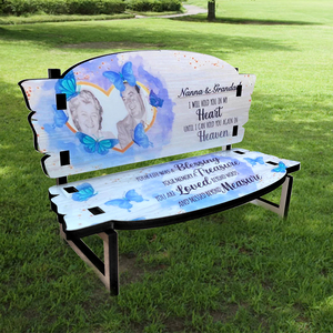 Personalized Eco-Friendly Wooden MDF <strong>Memorial</strong> <strong>Bench</strong> Sublimation Blank Printable Photo <strong>Bench</strong> Painted Technique - Product Image 6
