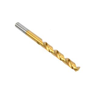Forets hélicoïdaux en tungstène personnalisés à grande vitesse, Broca Helicoidal HSS 5% Cobalt, tige droite, revêtement en titane, point de fendage à 135 degrés - Product Image 2