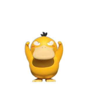 Statuetta in PVC di Psyduck dei Pokemon, Decorazione <span class=keywords><strong>per</strong></span> Auto e Scrivania, Regalo da Collezione - Product Image 1