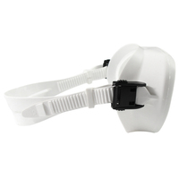 Lentille en verre trempé anti-buée Masque en silicone Lunettes de plongée sans masque de plongée en apnée Ensemble de tuba