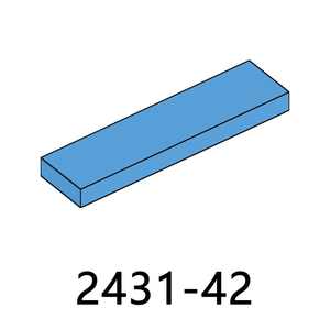 Bloques de Construcción de Plástico N.° 2431, 100 g/bolsa, 1 <span class=keywords><strong>x</strong></span> 4, Compatibles con las Principales Marcas, <span class=keywords><strong>Juguetes</strong></span> Educativos para Niños - Product Image 5