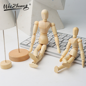 Doigts flexibles en bois Mannequin modèle Statue Mannequin à <span class=keywords><strong>main</strong></span> pour Displ <span class=keywords><strong>d</strong></span>écoration croquis <span class=keywords><strong>dessin</strong></span> peinture Weizhuang MZMS437 - Product Image 4