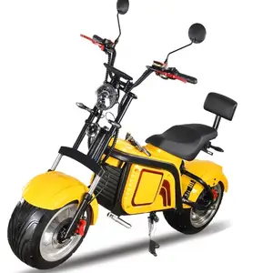 Free Air Shipping Tax Free Citycoco Two Wheel Big Tire Electric Scooter Black Digital OEM Steel Frame Electric Scooters