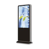 Pantalla Digital LCD Tipo Tótem, Señalización Digital Comercial con Instalación de Pie para Uso en Interiores