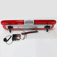 Barre lumineuse d'urgence à LED rouge haute performance BIAOCHI pour camion de pompiers, ambulance, lumière de signalisation sur le toit, clignotant, sirène 12V