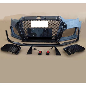 Kit Carrozzeria Più Venduto Paraurti Anteriore con Griglia a Nido d'Ape per <span class=keywords><strong>Audi</strong></span> <span class=keywords><strong>A3</strong></span> S3 8V Aggiornamento a RS3 <span class=keywords><strong>2014</strong></span> 2015 2016 - Product Image 2