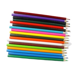 Lot de 12 ou 24 crayons de cire non effaçables de 18 couleurs pour l'art, le dessin et l'écriture, pour l'expression créative, en gros - Product Image 1