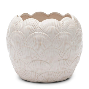 <span class=keywords><strong>Pot</strong></span> de jardin créatif en céramique en forme de coquille, <span class=keywords><strong>pot</strong></span> à bougie vide, vente en gros, prêt à l'emploi en usine, MOQ, ODM, non toxique, écologique, produit phare, pour intérieur - Product Image 1