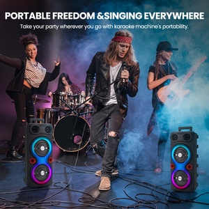 Loa Bluetooth không dây di động, đèn LED lớn, âm trầm mạnh mẽ, nghe nhạc MP3 ngoài trời, có chức năng FM, âm thanh hay, thích hợp cho loa tiệc tùng - Product Image 3