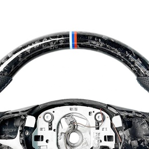 Volant en fibre de carbone forgé pour BMW F20 F21 F40 <span class=keywords><strong>E87</strong></span> E81 E82 120i 125i 130i 135i 118d 120d <span class=keywords><strong>125d</strong></span> M135 M135i M140i M140 - Product Image 4