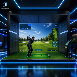 Simulateur de golf <span class=keywords><strong>Garmin</strong></span> haut de gamme avec tapis de frappe et <span class=keywords><strong>logiciel</strong></span> de simulation de parcours - Product Image 1