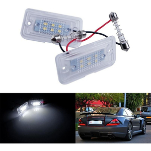 Éclairage LED de plaque d'immatriculation StarNav pour Mercedes Benz W209 W203 R230 C209 CLK Classe C SLR - Modification de plaque d'immatriculation - Product Image 1