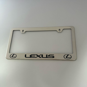 Runxian Chất Lượng Cao Tùy Chỉnh Phổ Phù Hợp Với Xe Giấy Phép Tấm Khung ABS <span class=keywords><strong>Chrome</strong></span> Mạ 31*16Cm Bìa Bán Buôn - Product Image 3