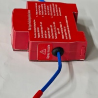 Extincteur automatique à aérosol Jianhao QRR0.01GW/S ROUGE pour rail DIN, 35 mm, à fixation rapide, pour armoire électrique et panneau de commande
