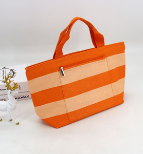 Wholesale Heavy duty <b>Large</b> Personalized Handbags Cotton Canvas Handbags Reusable Custom Handbags Shopping <b>Bags</b> - Product Image 2