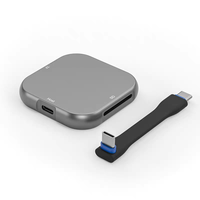 Boîtier compact pour SSD NVMe M.2 2230 - Disque dur externe - 256 Go - Haute vitesse - USB-C