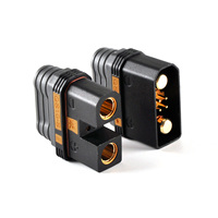 Connecteur QS10-S, prise à courant élevé, broches de signal à contact à balle pour batterie RC, ESC, et câble d'alimentation – Lot de consolidateurs