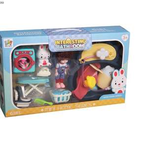 Enfants Intéressant <span class=keywords><strong>Bain</strong></span> Jouets Faire semblant Jouer Poupées Presse <span class=keywords><strong>Jet</strong></span> <span class=keywords><strong>Eau</strong></span> Baignoire Salle De Bains Bébé Poupée <span class=keywords><strong>Bain</strong></span> <span class=keywords><strong>Jouet</strong></span> Ensemble - Product Image 6
