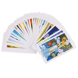 Juego de <span class=keywords><strong>Tarot</strong></span> Personalizado de 78 Cartas Estándar con Caja Individual para Cada Carta - Product Image 5