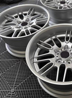 Meilleures ventes - Jantes de 18 pouces de style 65 en alliage coulé argenté pour voitures particulières 5x120 pour BMW M3 M5 E36 E39 E46 E60 E90 F10