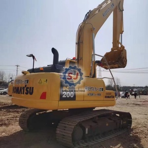 Excavadora Komatsu PC200 de Segunda Mano, Excavadora Hidráulica Usada Komatsu PC200 de 20 Toneladas, PC200-8 PC200-7 con EPA CE - Product Image 5