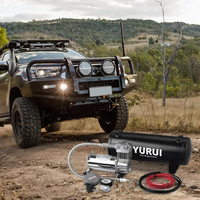Meilleur prix réservoir d'air comprimé vertical fabriqué en chine 4x4 12v compresseur d'air ascenseur à air Suspension camion pompe