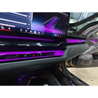 Lumière ambiante LED en cristal pour BMW Série 5 G60 G68, éclairage intérieur de voiture, amélioration de l'éclairage décoratif, pièces automobiles