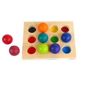 Jouets <span class=keywords><strong>en</strong></span> <span class=keywords><strong>bois</strong></span> Macaron <span class=keywords><strong>Grimms</strong></span> 2026 pour enfants, balles <span class=keywords><strong>en</strong></span> <span class=keywords><strong>bois</strong></span> de tri de couleurs, sphères <span class=keywords><strong>arc</strong></span>-<span class=keywords><strong>en</strong></span>-<span class=keywords><strong>ciel</strong></span> pastel avec plateau, jeux Montessori, aides pédagogiques - Product Image 1