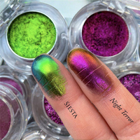 Private Label Chamäleon Lidschatten Farbwechsel Lidschatten Großhandel High Pigment Multi chrom Single Lidschatten