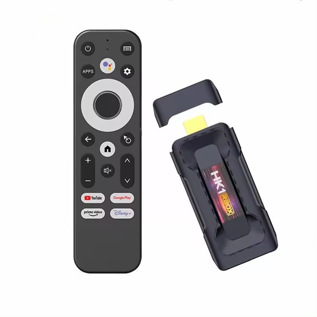 2024 NEW 4G/32G Android 13.0 TV Stick RK3528 2.4G/5G WiFi 6 8K Video Decoding BT5.0 Network Voice Remote Control HK1 RBOX D8