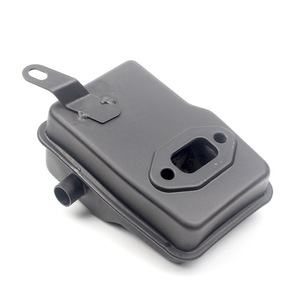 40-5/43044-5 Mower Exhaust Muffler <b>Black</b> Replacement Part For <b>Trimmer</b> Brush Cutter - Product Image 1