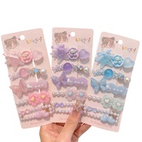 Jolies pinces à cheveux papillon, adorables pinces à cheveux pour enfants, accessoires de cheveux en perles