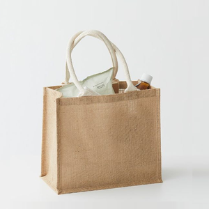 Nouveau sac de shopping pliable écologique de grande capacité, pas cher, réutilisable, pour l'extérieur, en toile blanche, avec logo imprimé, fabriqué au Bangladesh - Product Image 4